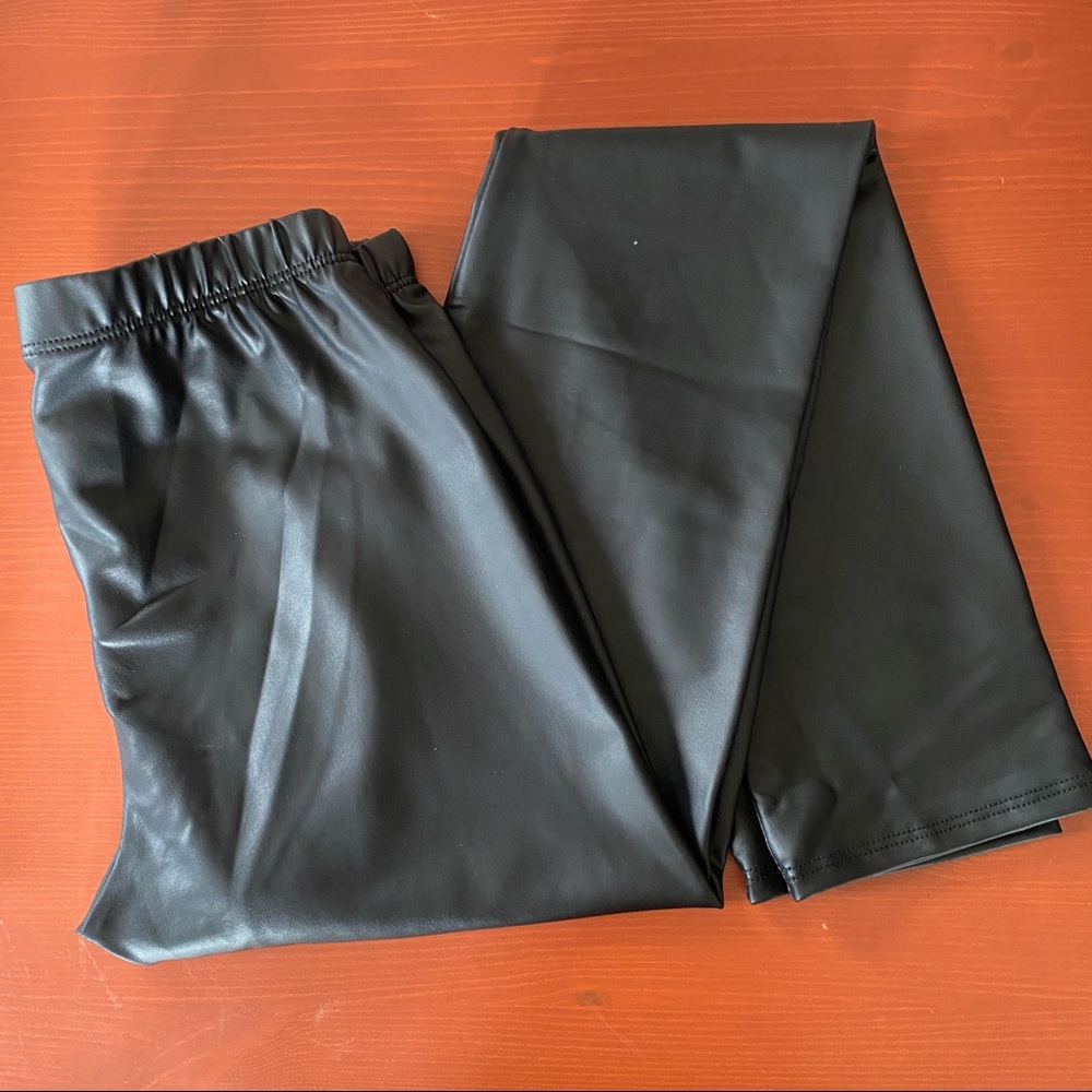 Pleather leggings